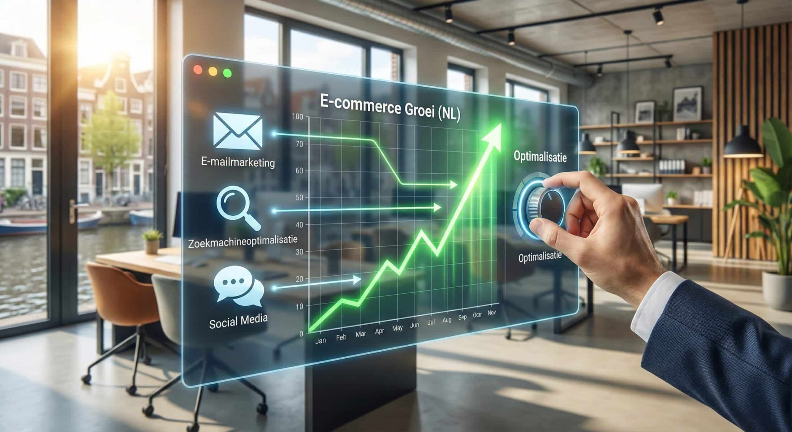 Dashboard met advertentieresultaten